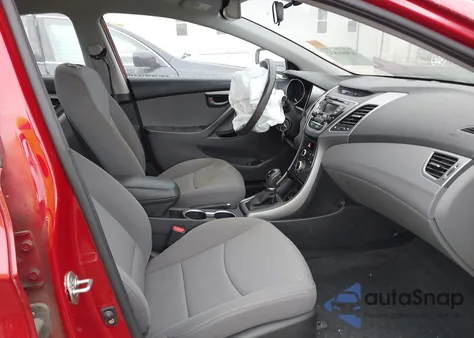 2016 Hyundai Elantra Se из США, поврежденный, VIN KMHDH4AE8GU599448